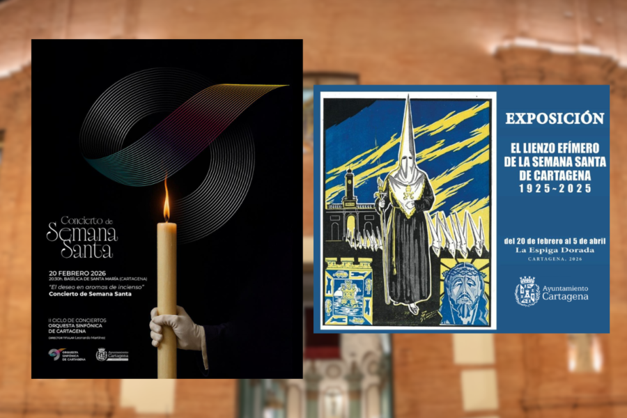 Cartagena arranca la Cuaresma con el concierto de la OSCT y una exposición de los carteles de su Semana Santa