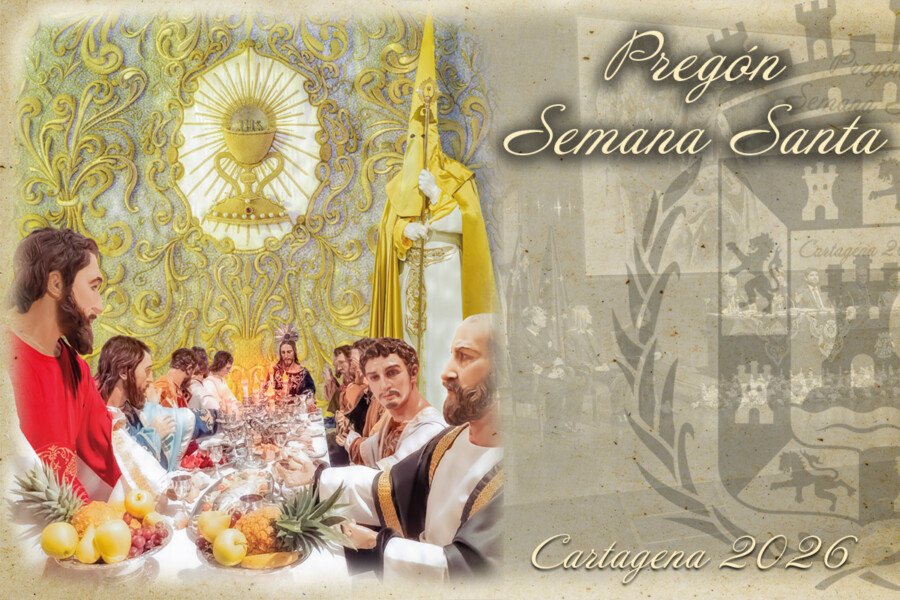 Pedro Luis de la Puente pregona este sábado la Semana Santa de Cartagena 2026 2 Preg?n de Semana Santa Cartagena 2026