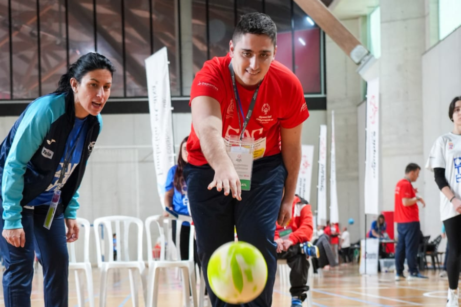 Un centenar de deportistas se dieron cita en Cartagena en el Encuentro Nacional de Pruebas Motrices de Special Olympics