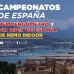 Cartagena acoge este fin de semana el Campeonato de España de Remo Indoor