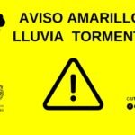 Aviso amarillo por lluvia y tormenta este martes en Cartagena