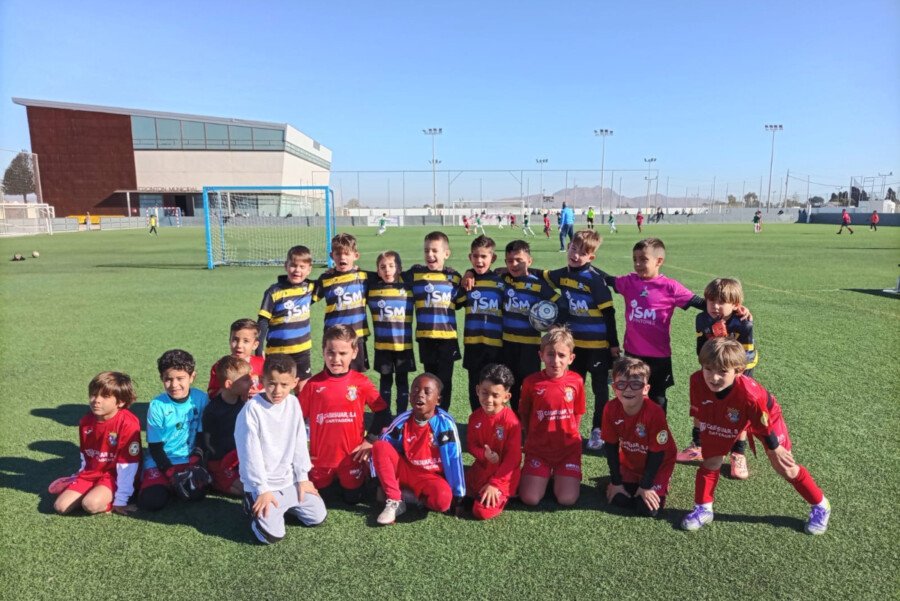 E.F. Torre Pacheco, E.F. San Ginés, E.F. Aljorra y E.F.B. Pinatar en fase de «oro» y «plata» lideran la categoría benjamín «B»