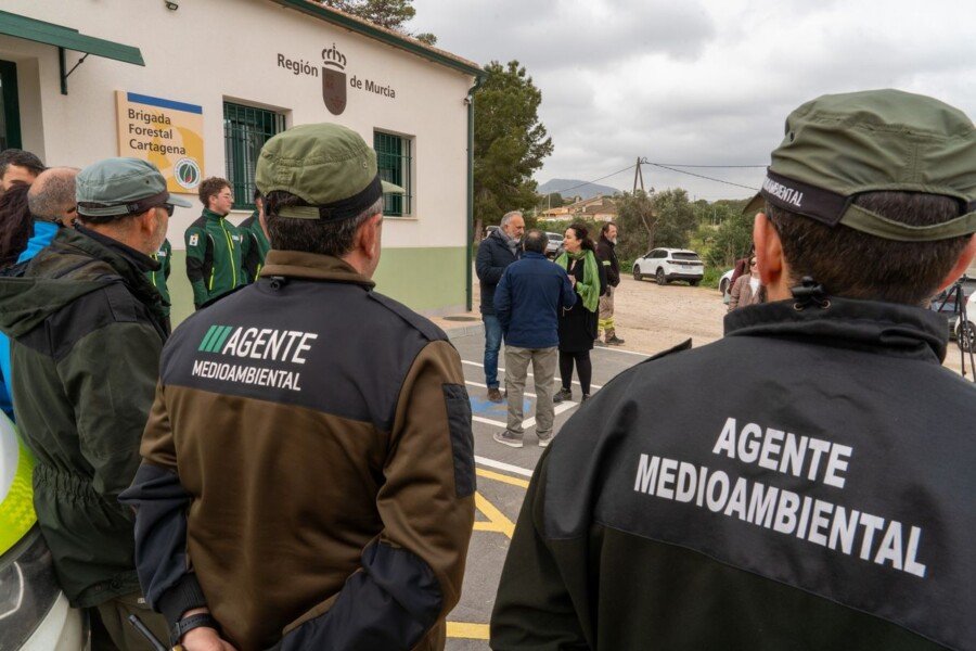 Cartagena acoge la nueva base de la Brigada Forestal de la Comunidad Autónoma 2 Inauguraci?n de la nueva base de la Brigada Forestal de la Comunidad Aut?noma