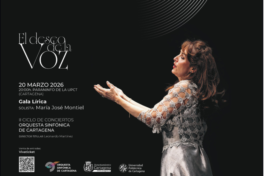 La Orquesta Sinfónica de Cartagena presenta una gran gala lírica con María José Montiel en el paraninfo de la UPCT