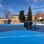 El colegio Santa María del Buen Aire de La Puebla renueva la pista deportiva y los aseos