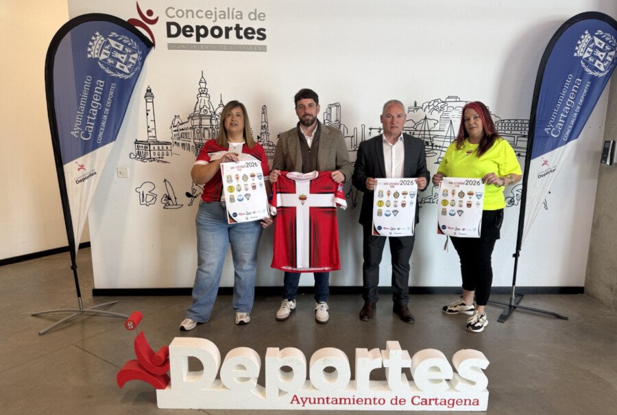 La V San Cristóbal Cup reunirá a equipos de Cartagena con otros de la Región de Murcia y Alicante