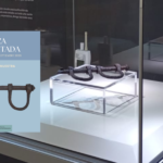 El museo ARQVA exhibe unos grilletes del galeón Nuestra Señora de Atocha