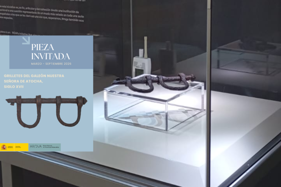 El museo ARQVA exhibe unos grilletes del galeón Nuestra Señora de Atocha 2 El ARQVA exhibe unos grilletes del gale?n Nuestra Se?ora de Atocha