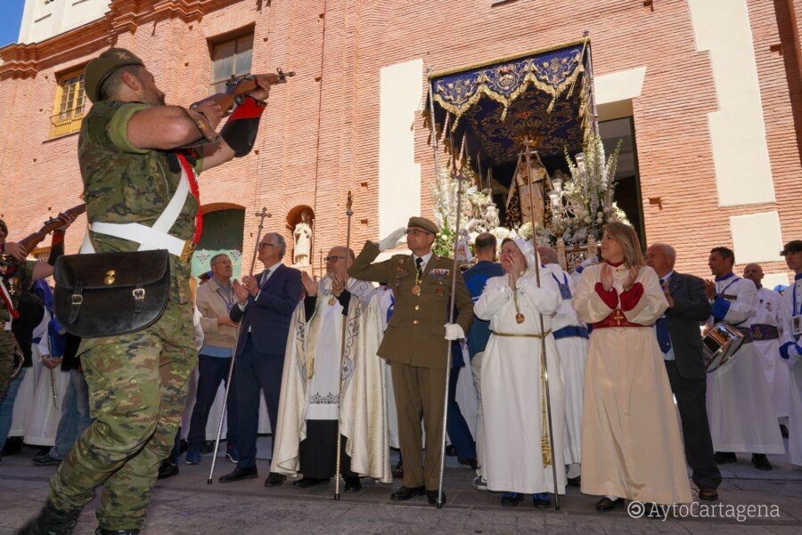 La alegría de la Resurrección inunda las calles de Cartagena en el día más grande de su Semana Santa