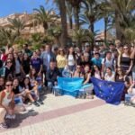 Estudiantes europeos descubren la riqueza natural de Cartagena a través del Sendero Azul La Manga–Cabo de Palos
