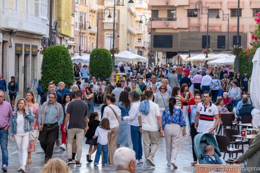 Cartagena consolida su crecimiento demográfico y se mantiene por encima de los 222.500 habitantes