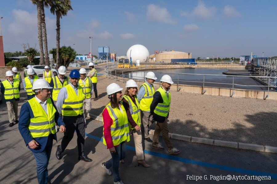 Cartagena ahorrará 142.000 euros anuales en energía tras la renovación de la planta de cogeneración de la EDAR de Cabezo Beaza