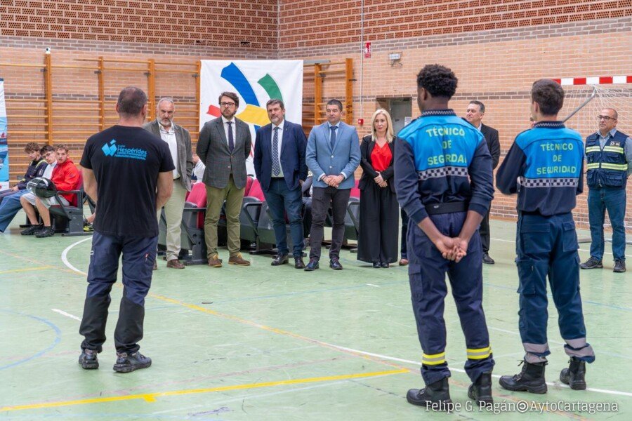 El CIFP Hespérides implanta en Cartagena el nuevo ciclo de grado medio de Técnico en Seguridad