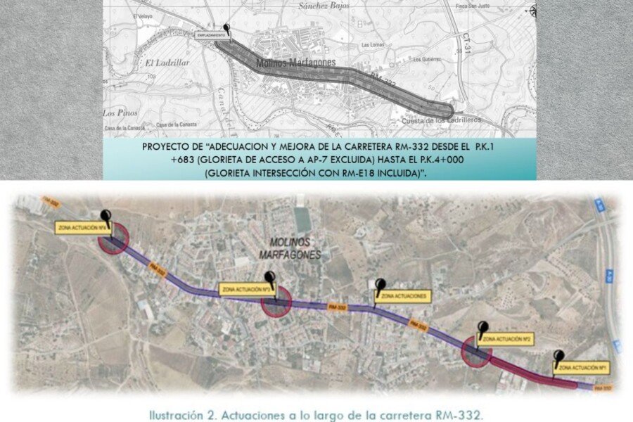 El Ayuntamiento saca a licitación la renovación de la vía principal de Molinos Marfagones