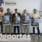 Cerca de medio millar de atletas participan este sábado en el Triatlón Puerto de Cartagena