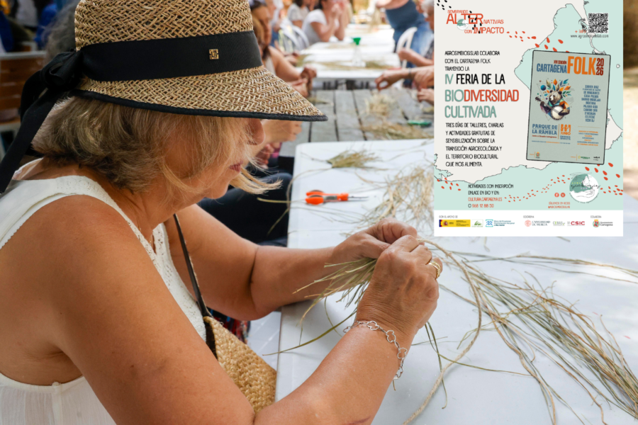 La IV Feria de la Biodiversidad Cultivada programa actividades gratuitas durante el festival Cartagena Folk