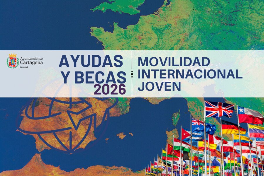 Se abre el plazo de solicitud de ayudas a la movilidad internacional para jóvenes cartageneros