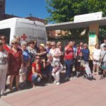 Integrantes de Cruz Roja y ASTUS visitan el Parque de Educación Vial