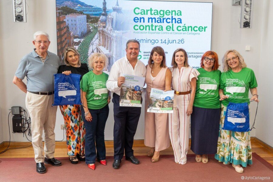 Cartagena acoge este domingo la I Marcha Solidaria Contra el Cáncer